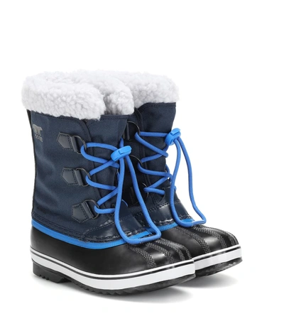 Sorel Kids Boots Childrens Yoot Pac Nylon For For Boys And For... In Navy