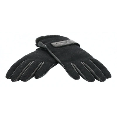 Pre-owned Chanel Black Leather Gloves