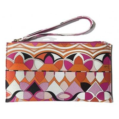 Pre-owned Emilio Pucci Pink Wallet