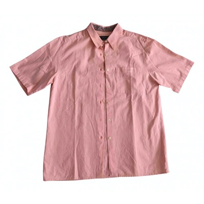 Pre-owned Cacharel Linen Shirt In Pink