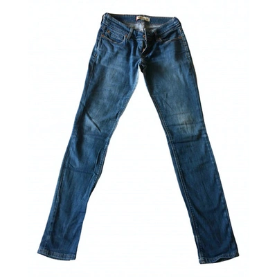 Pre-owned Levi's Slim Jeans In Blue