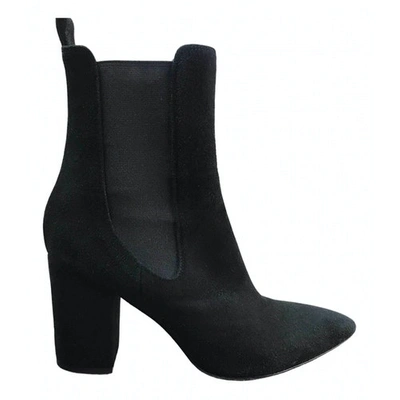 Pre-owned Paris Texas Boots In Black
