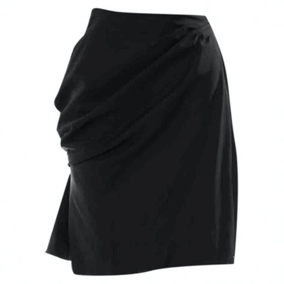 Pre-owned Dior Mid-length Skirt In Black