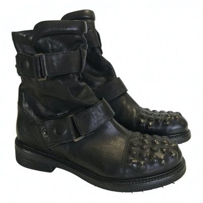 Pre-owned Matchless Leather Boots In Black