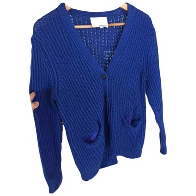 Pre-owned 3.1 Phillip Lim / フィリップ リム Linen Cardigan In Blue