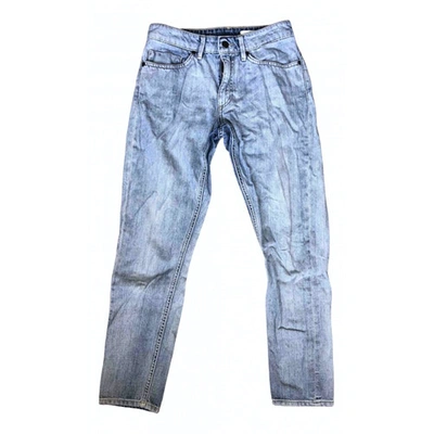 Pre-owned Hope Straight Jeans In Blue