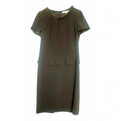 Pre-owned Gerard Darel Mid-length Dress In Brown