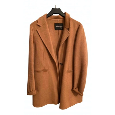 Pre-owned Ottod'ame Wool Blazer In Camel