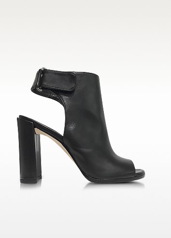 stuart weitzman peep toe booties