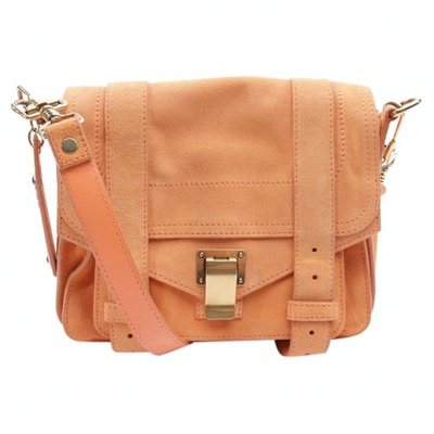Pre-owned Proenza Schouler Leather Handbag In Orange