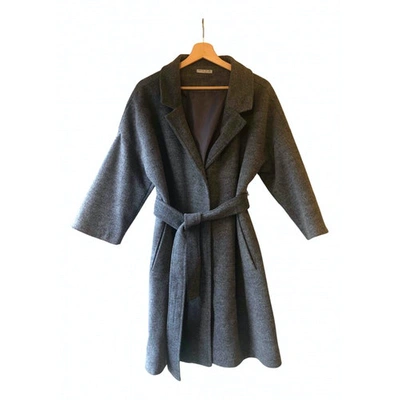 Pre-owned Hope Coat In Grey
