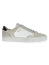 Re/done Women's 90s Leather Skate Sneakers In White Marble