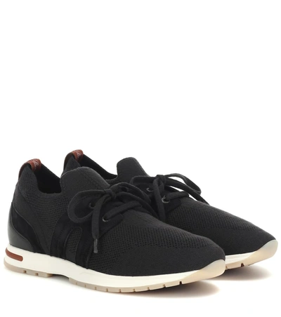 Loro Piana 360 Flexy Walk Sock Trainers In Cavier