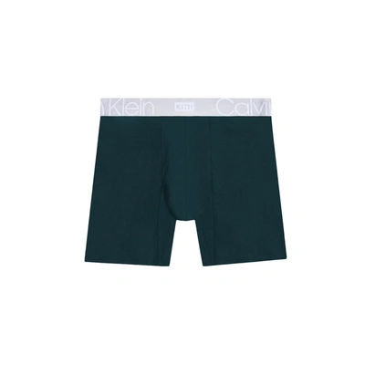 Pre-owned Kith  For Calvin Klein Seasonal Boxer Brief Scarab