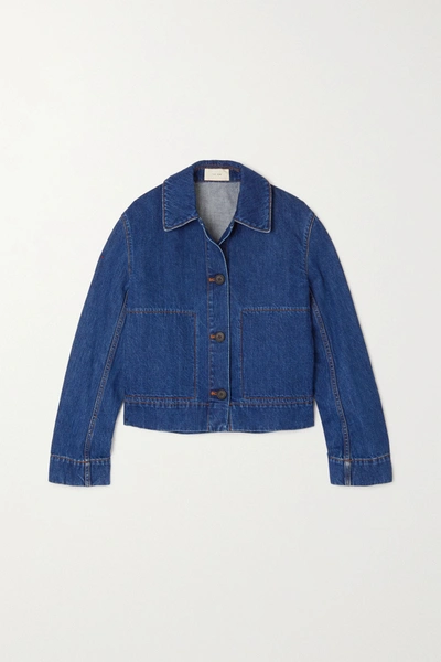 The Row Loes Denim Jacket In Blue