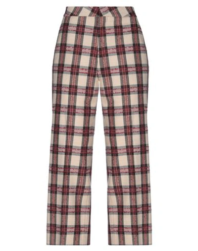 Pt Torino Cropped Pants In Red