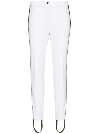 Fendi Fuseaux Stretch Ski Pant In White