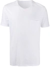 Zadig & Voltaire Distressed Burnout T-shirt In Blanc