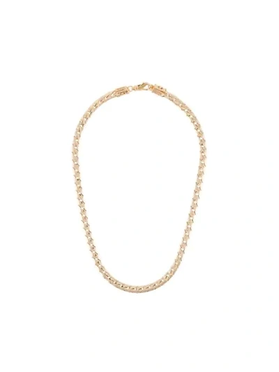 Emanuele Bicocchi Herringbone Chain Necklace In Gold