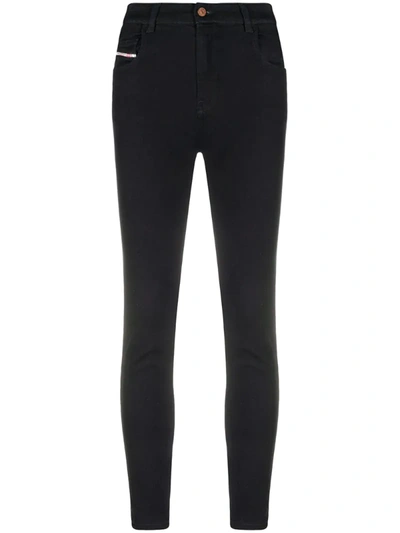 Diesel Jeans In Super Skinny Denim In Black