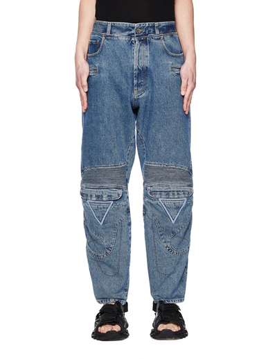 Vetements Blue Biker Jeans