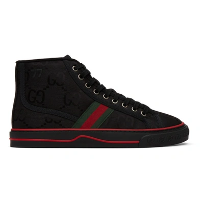 Gucci Off The Grid Gg Supreme Sneakers In Black