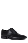Geox Men's High Life Cap Toe Lace Up Dress Shoes In Black