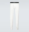 Tom Ford Cotton Blend Long Underwear In White