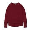 Theory Karenia Sweater In Cashmere In Currant