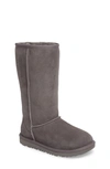 Ugg Kids' Classic Ii Water-resistant Tall Boot In Grey