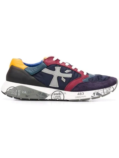 Premiata Zaczac Low-top Sneakers In Multicolour