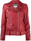 Golden Goose Red Classic Biker Jacket