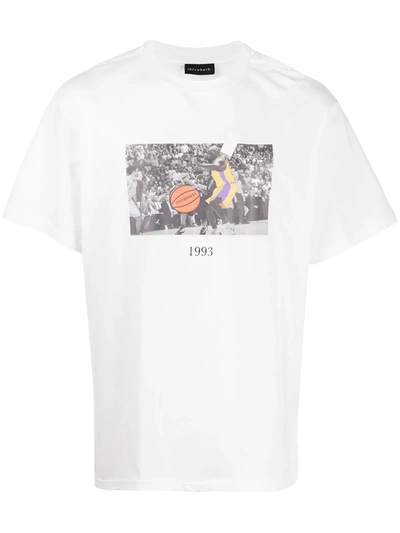 Throwback 1993 Photographic Print T-shirt In White