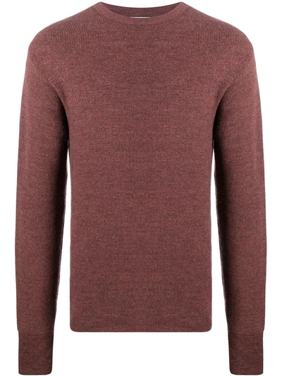 Lemaire Long-sleeve Jumper In Pink