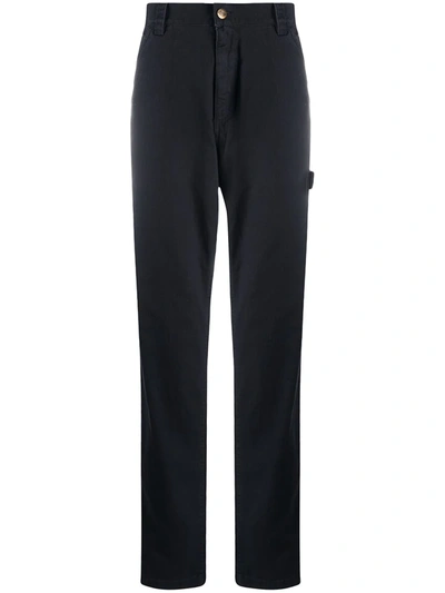 Dickies Construct Wide-leg Cotton Trousers In Black