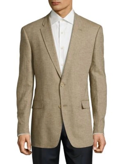 Tommy Hilfiger Slim Fit Cotton & Linen Sportcoat In Nocolor