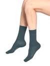 Falke Cotton Touch Socks In Steel Grey