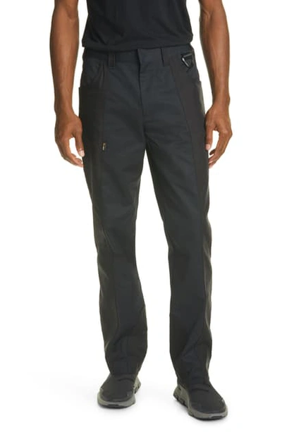Affix Duo Tone Work Trousers In Black