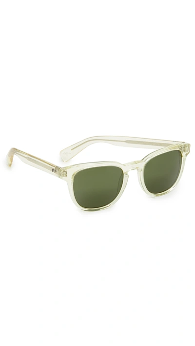 Paul Smith Hadrian Sunglasses In Halo/green | ModeSens