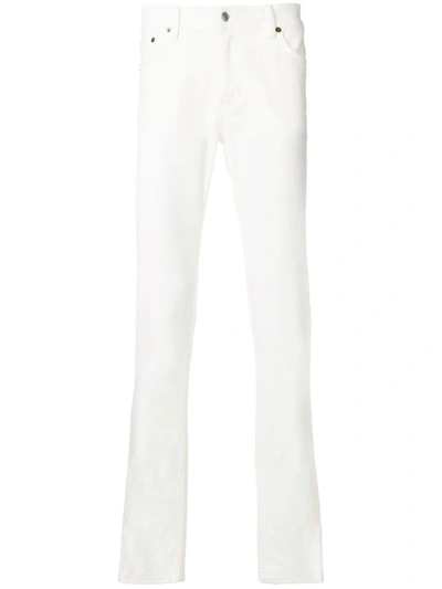 Acne Studios North Classic Slim-fit Jeans In White