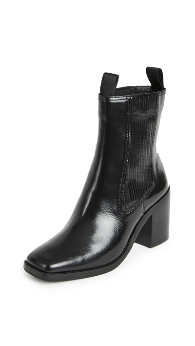 Loeffler Randall Arianna Square Toe Boots In Black