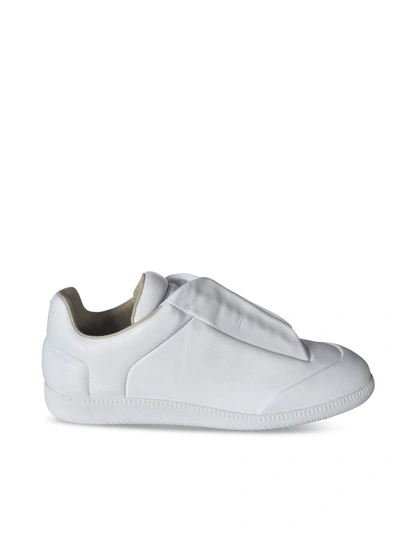 Maison Margiela Hidden Lacing Sneakers In White