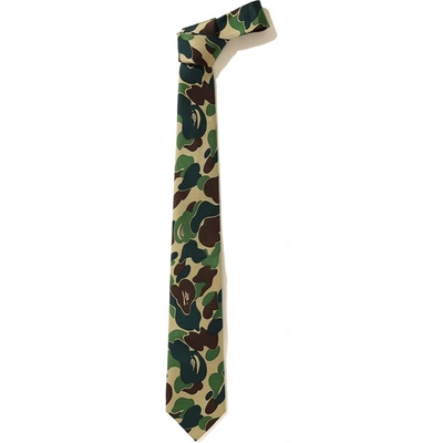 Pre-owned Bape Abc Tie (fw20) Green
