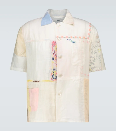 Bode One Of A Kind Handkerchief Shirt In Multicoloured