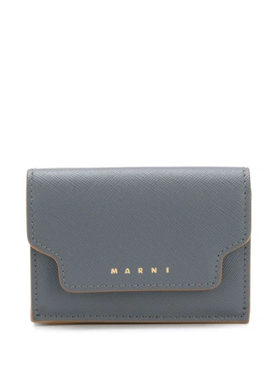 Marni Women's Grey Leather Wallet