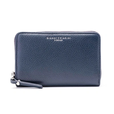 Gianni Chiarini Women's Blue Leather Wallet
