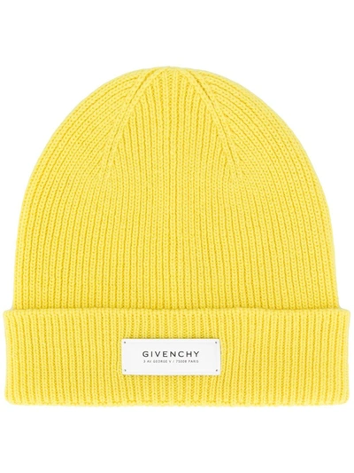 Givenchy Men's Yellow Wool Hat