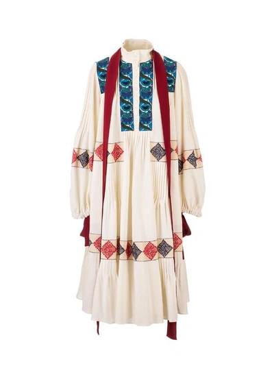 Loewe Women's Beige Cotton Dress