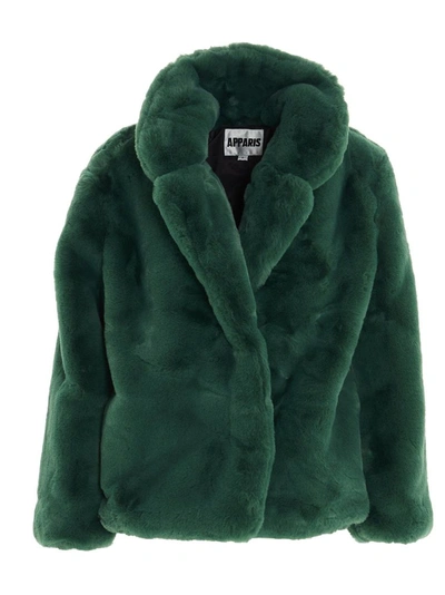 Apparis Women's Green Outerwear Jacket