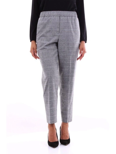 Peserico Women's Grey Wool Pants